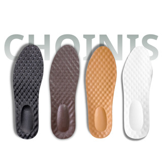 Lót cao su non siêu mềm đàn hồi thấm hút mồ hôi CHOINIS 4 màu đen, nâu, vàng, trắng size 38-43