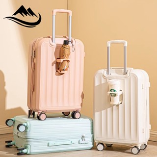 Vali kéo Cao Cấp Size20/24inch Chất liệu ABS bền bỉ Có ngăn đựng cốc nước vali du lịch