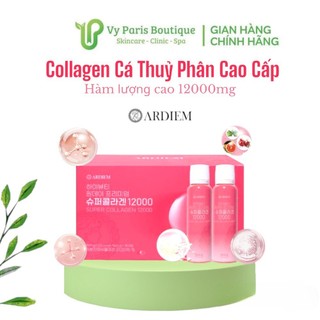 Nước uống Collagen thủy phân trắng da, chống lão hóa 12000mg Ardiem Ahohwa