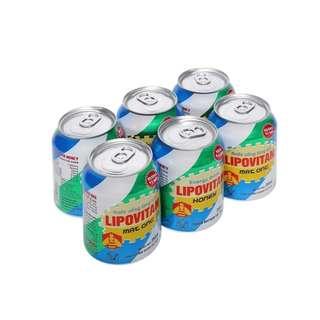 Lốc 6 lon lipovitan 250ml