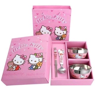 Bộ bát cách nhiệt Doremon/Hello kitty