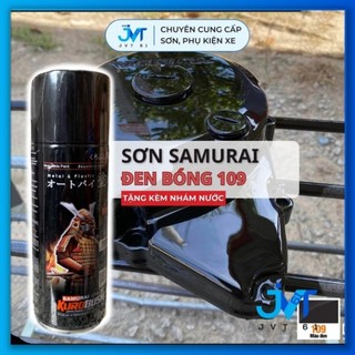 Sơn Samurai 109 màu đen bóng - Dòng sơn xe máy, oto giá rẻ, độ bền cao
