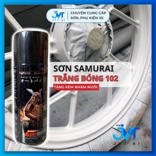 Sơn Samurai 102 màu trắng tinh - Dòng sơn xe máy, oto giá rẻ, độ bền cao