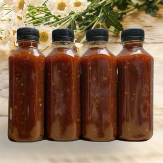 Combo 4 chai sốt thái nấu sẵn nhà làm dùng trộn chân gà, tai heo, gân bò,…
