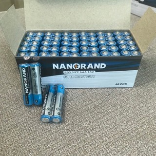 [Hàng Chuẩn] 2 VIÊN PIN AAA NANO RAND Pin Kiềm loại tốt