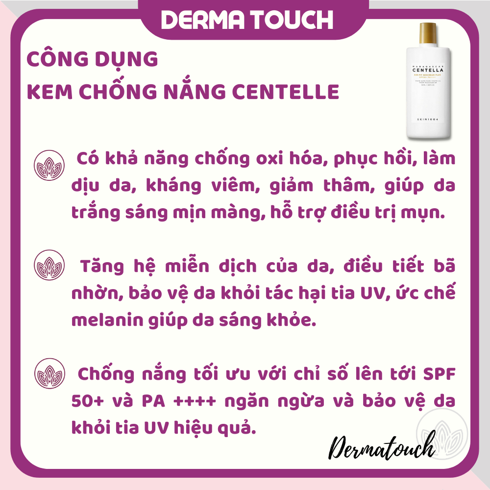 Kem Chống Nắng Kiềm Dầu, Nâng Tone Da Mỏng Nhẹ Skin1004 Madagascar Centella Art-Mẫu Mới