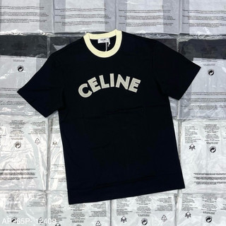 Áo Phông Nam Nữ Thêu Chữ CL Ngực Phối Cổ Bo Chun Be . Áo Thun Cộc Tay Siêu Cấp Cho Các Boy Phố Đi Chơi Đi Học 2024