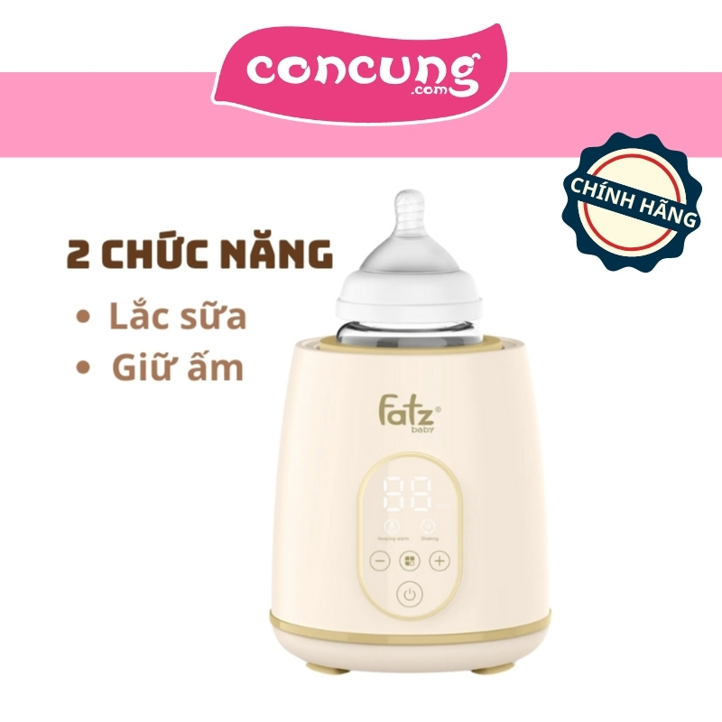 Máy Lắc Sữa Và Hâm Sữa Thông Minh Fatz Baby Shake 2 - Bảo hành 24 tháng