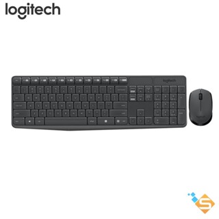 Bộ bàn phím chuột không dây Logitech MK220 MK235 MK295 MK345 MK540 Giảm Ồn Bảo Hành Chính Hãng 1 Năm