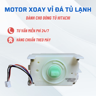 Motor vỉ đá xoay tủ lạnh hitachi, motor làm đá tủ lạnh hitachi chuẩn theo tủ