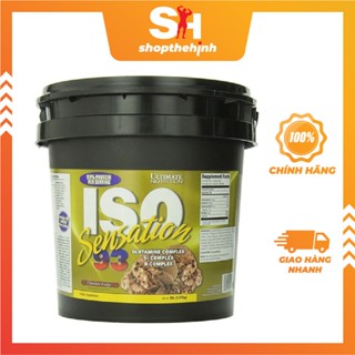 Iso Sensation 93 (2.27Kg) - Sữa Tăng Cơ, Phát Triển Cơ, Bổ Sung Protein, Whey Siêu Tinh Khiết, Hấp Thụ Cực Nhanh