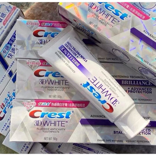 [Bản Trung] Kem đánh răng Crest 3D White Brilliance làm trắng răng