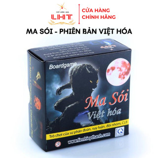 Boardgame Ma Sói Việt Hóa - Chất giấy dày - Siêu tiện lợi [Chính hãng AAA - LHT]