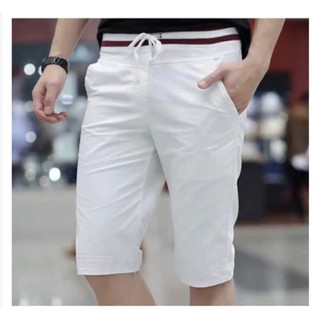 Quần short kaki nam lưng thun