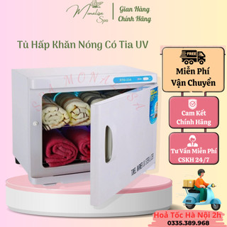 Tủ hấp khăn có đèn uv diệt khuẩn, tủ hấp đá nóng cho spa | tủ hấp dụng cụ cho spa
