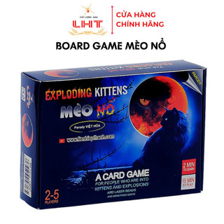 Boardgame Mèo Nổ Exploding Kittens AAA Liên Hiệp Thành, Trò chơi thẻ bài vui nhộn phù hợp với mọi lứa tuổi