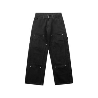 Quần Jean Dài Nam OFFONOFF Mtts Double Knee Black Jean