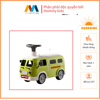 Xe chòi chân cho bé hình xe ô tô Bus dành cho trẻ từ 1 tuổi  có ngăn để đồ cho bé chất lượng tốt
