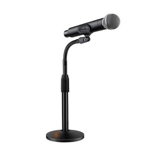 Chân micro để bàn bẻ cong, chân mic đế gang siêu chắc