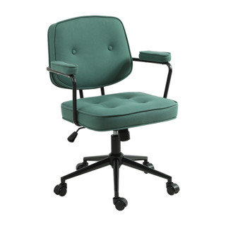 Ghế văn phòng xoay ngả lưng bọc da Nano chống bẩn cao cấp, Ghế làm việc đệm êm decor phòng làm việc