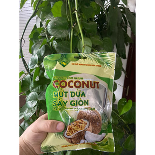 Dừa sấy giòn đặc sản bế tre thơm giòn béo ngậy