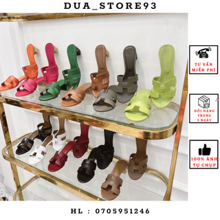 Guốc nữ thời trang, guốc H.M nữ hàng super cao cấp ful box, chất da xịn