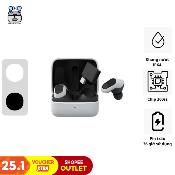 Tai nghe không dây Gaming Sony INZONE Buds-- Bảo hành 12 tháng - lỗi 1 đổi 1