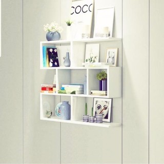 Kệ sách treo tường 100_80_20cm