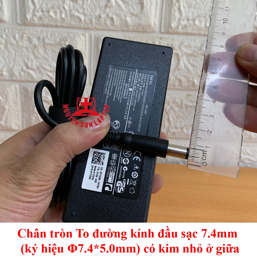 ⚡️ Sạc Laptop Dell ZIN 19.5V 4.62A Chân Kim To Φ7.4 *5.0mm Hàng Chất lượng cao