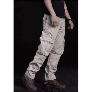 Quần dài kaki nam túi hộp cao cấp