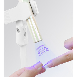 Đèn led uv hơ gel mini, đèn uv hơ móng cầm tay, đèn sấy móng mini- duv01