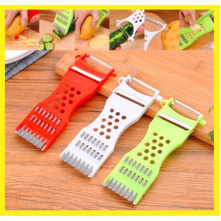 Nạo bào củ ,quả, rau, cắt 6 trong 1 thái lượn sóng, nạo, đa năng dụng cụ nhà bếp nhỏ gọn, tiện lợi