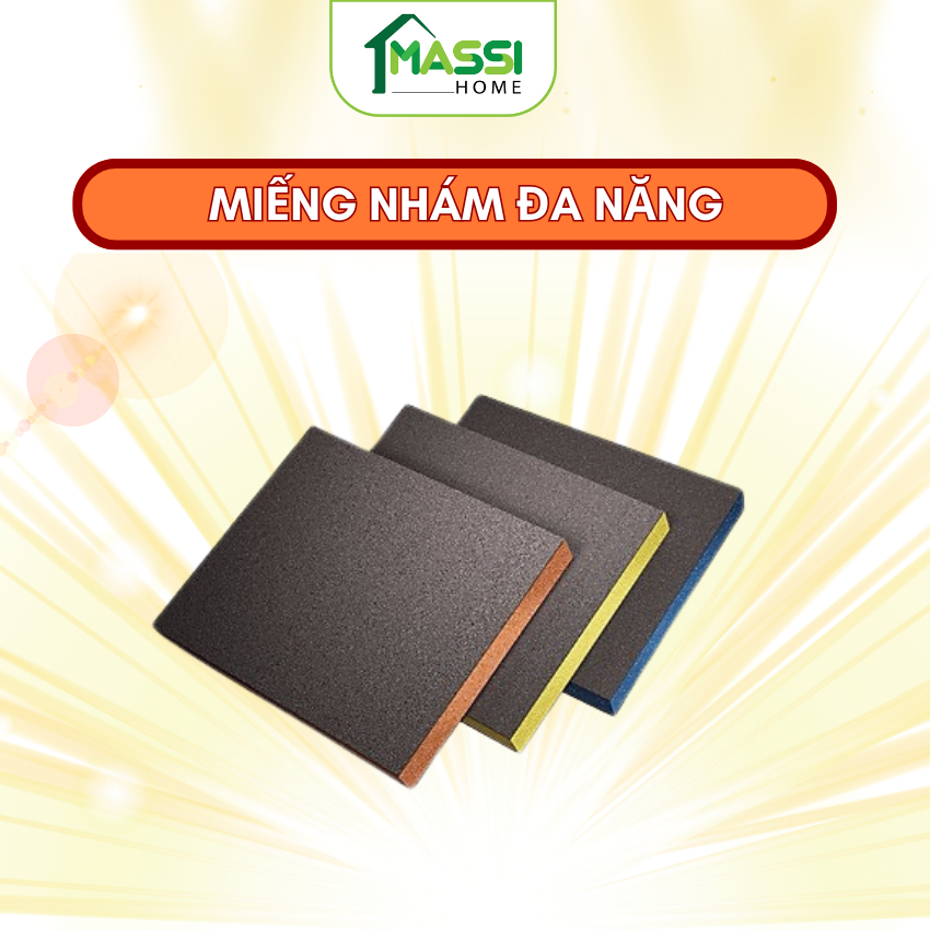 Miếng xốp chà nhám đa năng