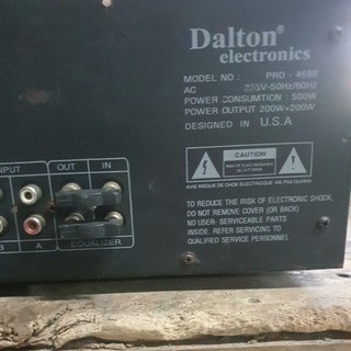 ( đã qua sử dụng ) amly sử dụng 4fet dalton