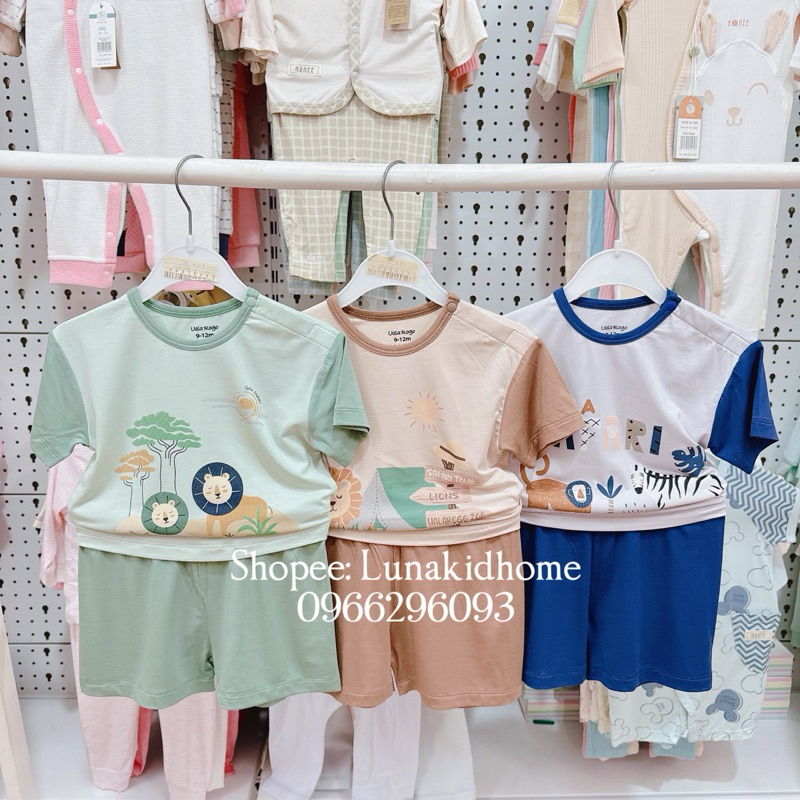 -Bộ cộc tay cài vai sợi tre, peptit