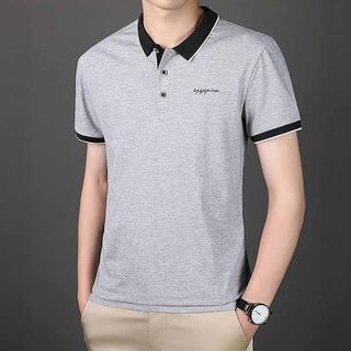 Áo thun nam ngắn tay có cổ vải thun cotton xịn mềm mịn co giãn dày dặn thêu họa tiết skymen fashion- MKT51