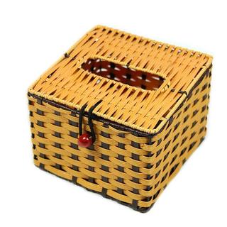 Hộp đựng giấy ăn mây 3 kích thước, hộp đựng khăn giấy bằng mây để giấy ăn tiện dụng