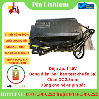 sạc lithium 14,6V-5A ,3A (có quạt làm mát)