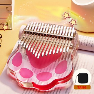 Đàn Kalimba Pha Lê Acrylic 17 Phím Chính Hãng Măng Cụt Anca Music - Đầy Đủ Phụ Kiện
