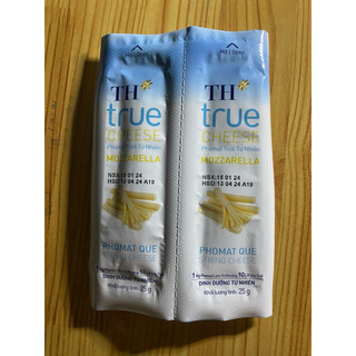 Phô mai kéo sợi mozzarella Th true cheese