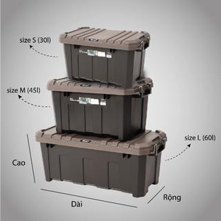 Thùng đựng vật dụng KOHNAN PAME-693 đựng đồ nghề đa năng
