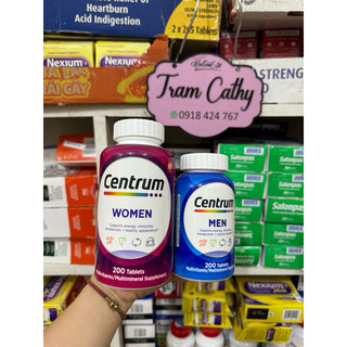 centrum women Centrum nữ vitamin tổng hợp cho nữ dưới 50 tuổi