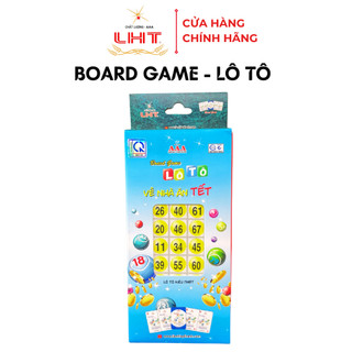 Boardgame Lô tô - The Comic Game 01, dễ chơi cho cả trẻ em và người lớn từ 4 - 7 người [Chính hãng AAA - LHT]