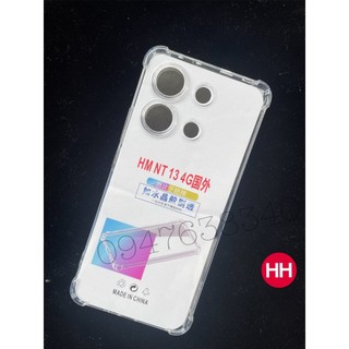 Ốp lưng Xiaomi Redmi Note 13 4G Dẻo Trong Suốt Chống Sốc 4 Góc, khoét mắt camera