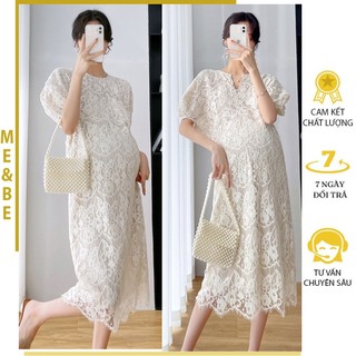ĐẦM VÁY REN CAO CẤP CỔ TRÒN DÁNG SUÔNG DÀI M732 KIỂU DÁNG BASIC TRẺ TRUNG DỄ PHỐI ĐỒ - ĐẦM BABBYDOLL HÀNG THIẾT KẾ