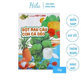 Bột rau câu con cá dẻo Hiệp Long 10g
