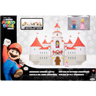 Bộ mô hình Lâu đài Mario phim Super Mario Bros Movie Mushroom Kingdom Castle Playset
