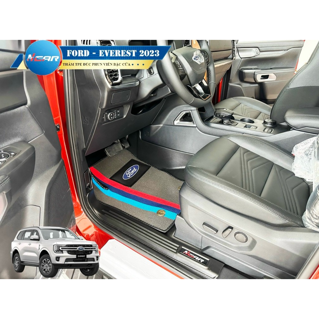 [Ford Everest 2015-2021] Thảm lót sàn dành cho xe Ford Everest 2015-2021