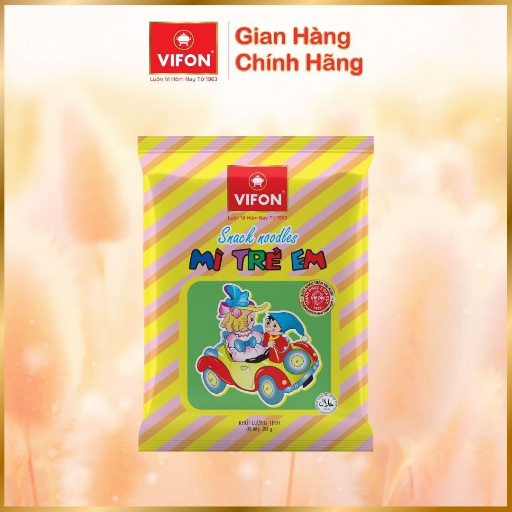 Set 50 gói Mì Trẻ Em VIFON 20g / Gói