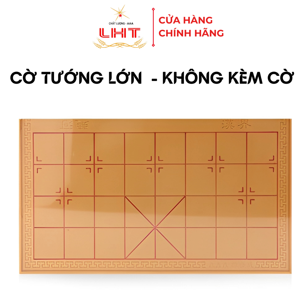 Bàn Cờ Tướng lớn - KHÔNG KÈM CỜ [Chính hãng AAA-LHT]